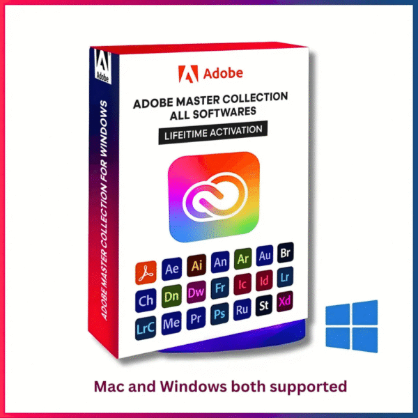 Adobe Master Collection 2025 – Lifetime Pre-Activated Suite