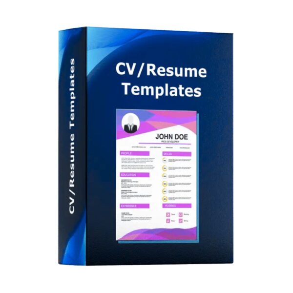 CV/Resume Templates – 300+ Professional Job-Winning Designs