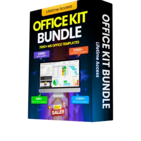 MS Office Kit Bundle – 7500+ Ready-Made Templates