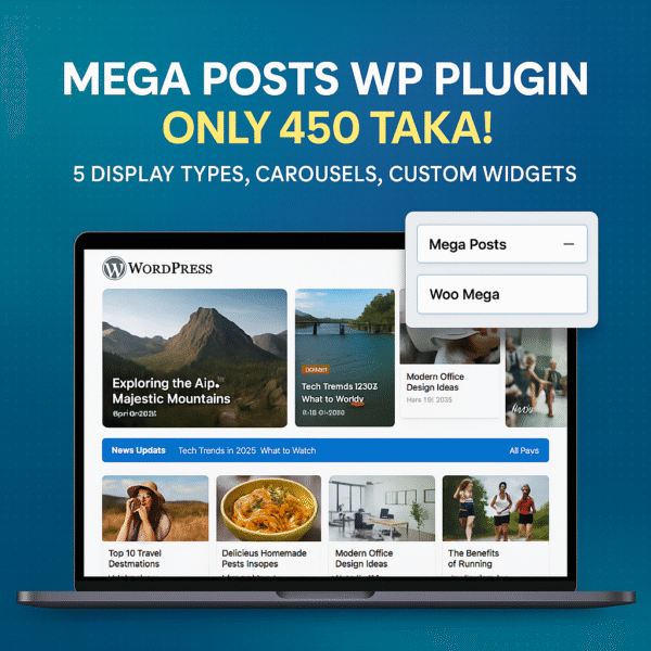 Mega Posts: Custom Post & Carousel Display WordPress Plugin
